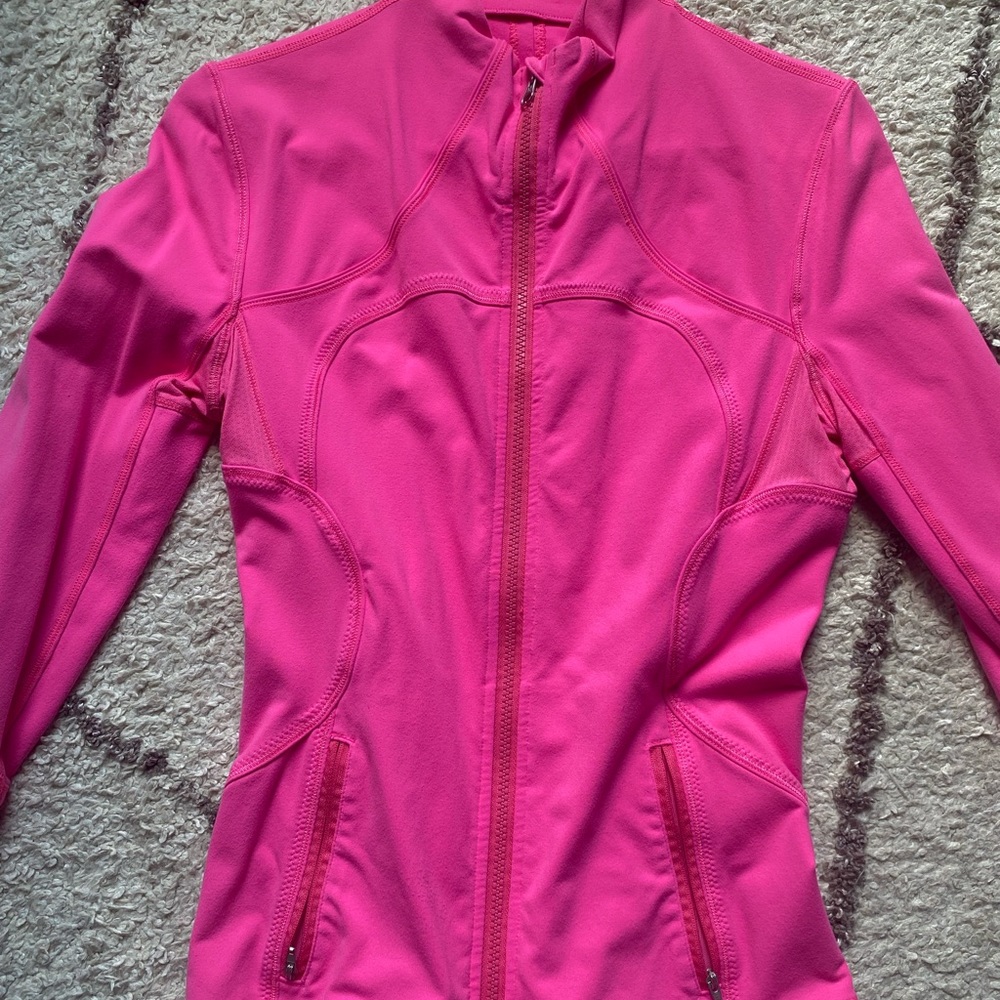 Lululemon Pink Zip Up